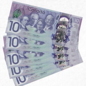 CAD $10 Bills – 250000 $ Bills